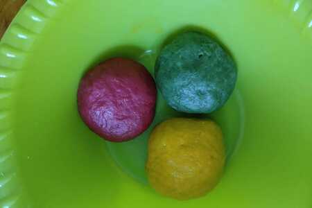 Цветной ванильный краффин Цветной ванильный краффин