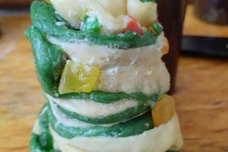 Цветной ванильный краффин Цветной ванильный краффин