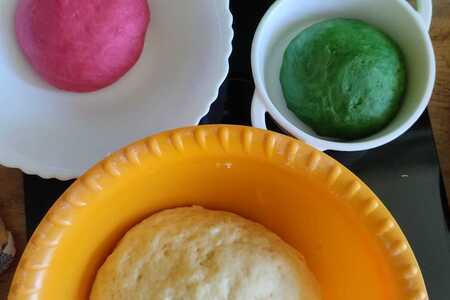 Цветной ванильный краффин Цветной ванильный краффин