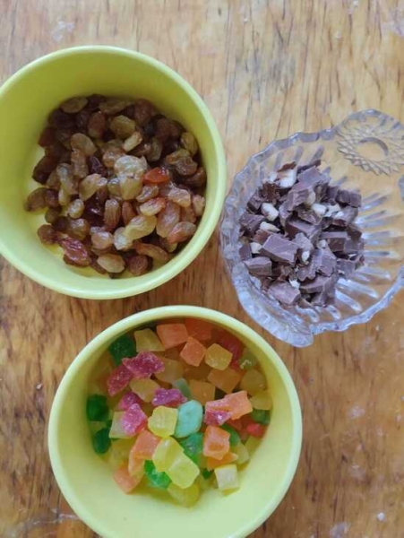 Цветной ванильный краффин Цветной ванильный краффин