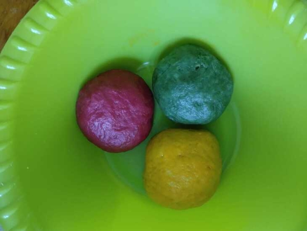 Цветной ванильный краффин Цветной ванильный краффин