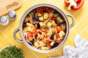 Салат из баклажанов на зиму Салат из баклажанов на зиму