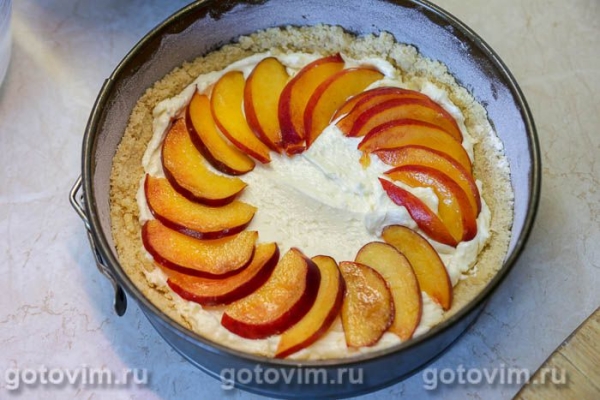Итальянский песочный пирог с персиками и творогом Сбричолата (Sbriciolata) Итальянский песочный пирог с персиками и творогом Сбричолата (Sbriciolata)