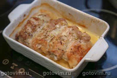 Рулетики из свинины с голубым сыром