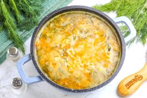 Суп рыбный из горбуши консервы Суп рыбный из горбуши консервы