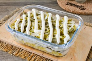 Салат "Президент" с мясом Салат "Президент" с мясом