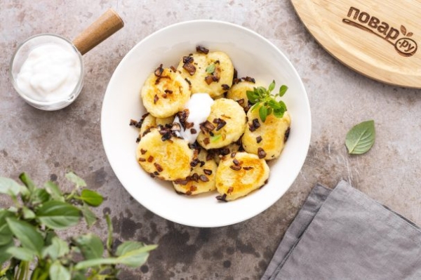 Постные ленивые вареники Постные ленивые вареники