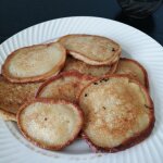 Пышные банановые оладьи на молоке Пышные банановые оладьи на молоке