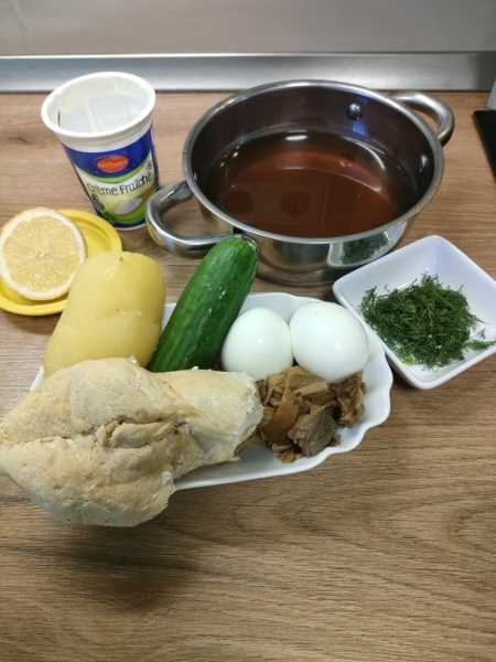 Пущинский холодник (грибная окрошка) Пущинский холодник (грибная окрошка)