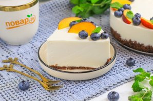 Чизкейк с домашним сливочным сыром Чизкейк с домашним сливочным сыром