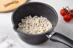 Сорго с грибами и овощами Сорго с грибами и овощами