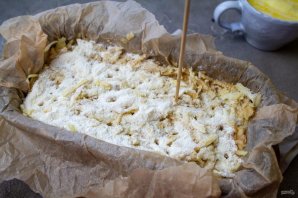 Насыпной яблочный пирог Насыпной яблочный пирог