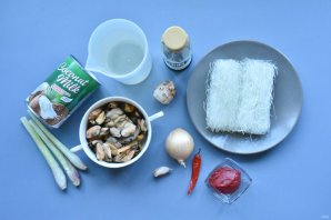 Суп "Том Ям" с лапшой Суп "Том Ям" с лапшой