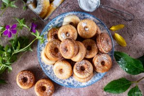 Пончики в мультипекаре Пончики в мультипекаре