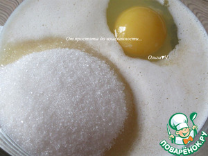 Имбирный пирог с грушами