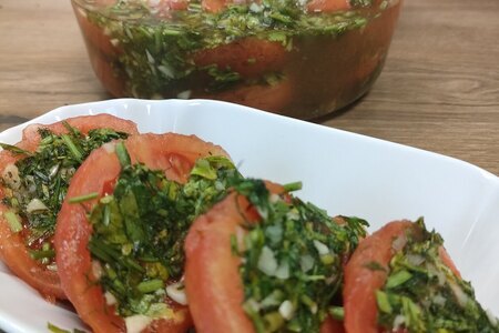 Малосольные помидоры в собственном соку “быстрые” Малосольные помидоры в собственном соку “быстрые”