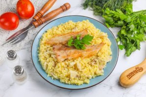 Булгур с беконом Булгур с беконом