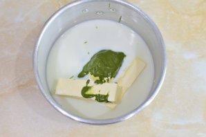 Фисташковый торт с малиной Фисташковый торт с малиной