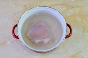 Сырный суп с копченостями Сырный суп с копченостями