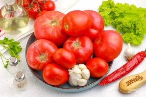 Аджика из помидоров и острого перца Аджика из помидоров и острого перца