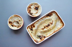 Рисовый пудинг с бананами Рисовый пудинг с бананами