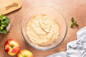 Маффины с яблоками Маффины с яблоками