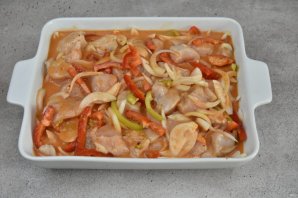 Стир-фрай из курицы