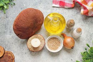 Белые грибы жареные Белые грибы жареные