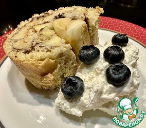 Яблочный рулет Яблочный рулет