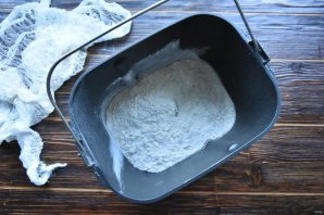 Дарницкий хлеб на закваске в хлебопечке Дарницкий хлеб на закваске в хлебопечке