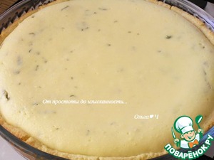 Творожный пирог с лимоном и мятой Творожный пирог с лимоном и мятой