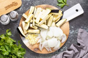 Баклажаны по-сычуаньски Баклажаны по-сычуаньски