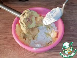 Картофельная пицца с начинкой Картофельная пицца с начинкой