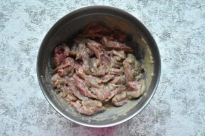 Мясо по-корейски "Пулгоги" Мясо по-корейски "Пулгоги"