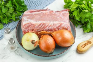 Шашлык из свинины в луковом маринаде Шашлык из свинины в луковом маринаде