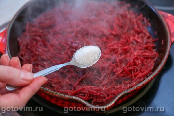 Борщ постный с квашеной капустой