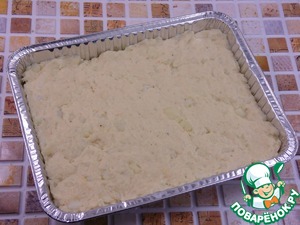 Картофельный пирог с фаршированными тунцом черри Картофельный пирог с фаршированными тунцом черри