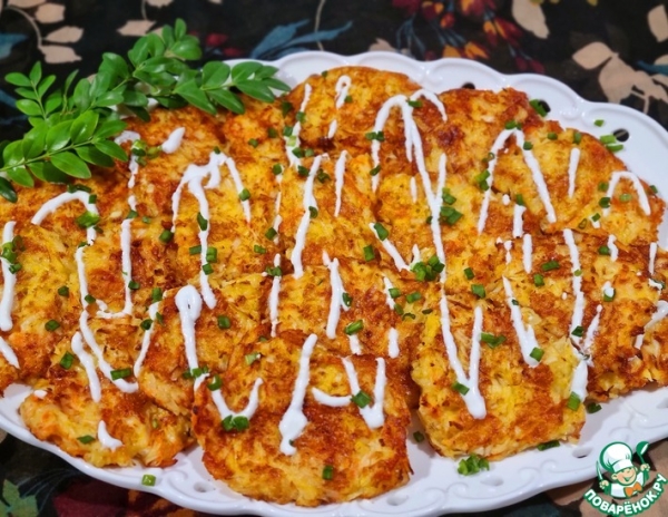 Оладьи из капусты с сыром Оладьи из капусты с сыром
