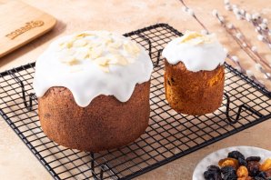 Кулич без дрожжей и яиц Кулич без дрожжей и яиц