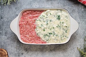 Фарш с кабачком и чесноком Фарш с кабачком и чесноком