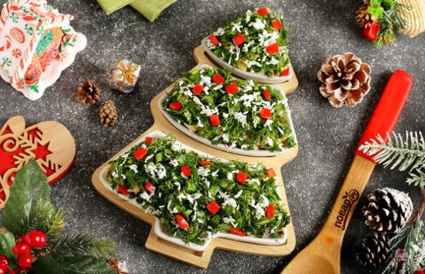 Салат "Новогодняя сказка" Салат "Новогодняя сказка"