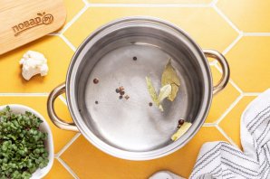 Цветная капуста маринованная быстрого приготовления