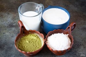 Зеленое мороженое Зеленое мороженое