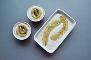 Рисовый пудинг с бананами Рисовый пудинг с бананами