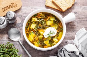 Суп из щавеля