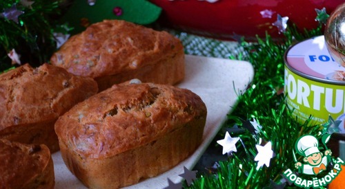 Сырные кексы с тунцом и горошком Сырные кексы с тунцом и горошком