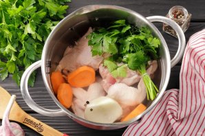 Куриный суп с кускусом Куриный суп с кускусом