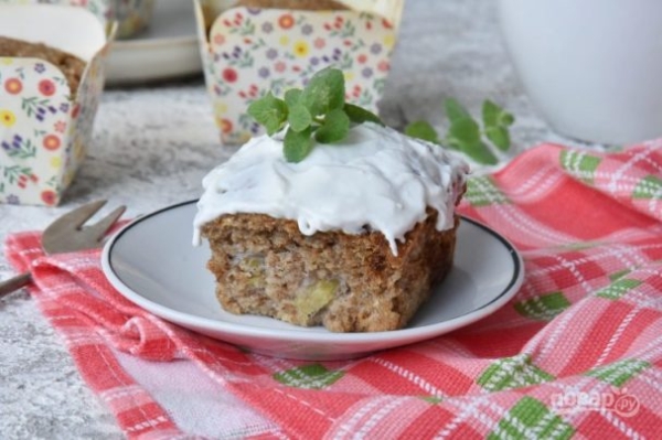 Банановые кексы без сахара Банановые кексы без сахара