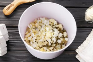 Салат "Шапочка Деда Мороза"