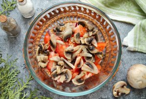 Салат "Гречанка" Салат "Гречанка"